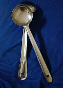 Stainless Steel Serving Ladle Round Shape