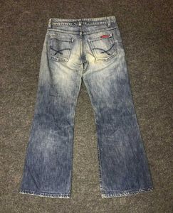 Men's Blue bootcut Denim Jeans