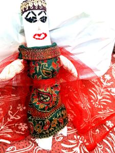 Handmade Doll Saree