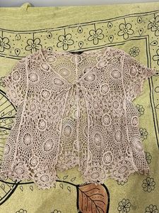 Vintage Crochet Lace Cardigan🤍