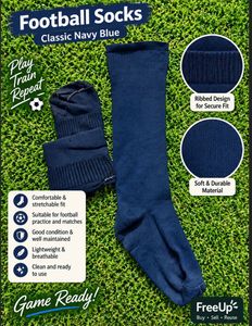 Classic Navy Blue Football Socks ⚽💙