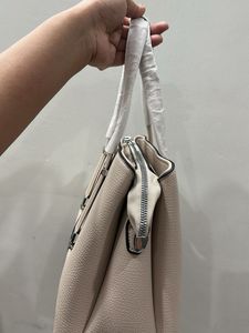 Imported Stylish Beige Handbag