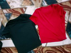 Pack of 2 Women's T-Shirts( non negotiatable )