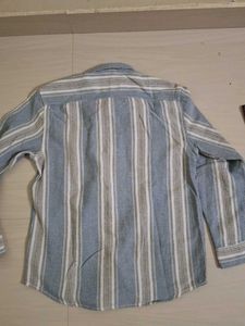 Striped Button-Down Shirt