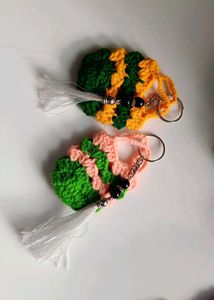 Crochet Earpodcase And Keychain