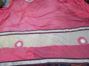 Pure Saree With Blouse
