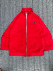Red 'PURE' Fleece Jacket