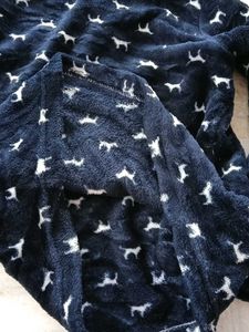 Cozy Dog Print Pajama Top