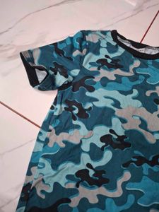 Blue Camo T-Shirt