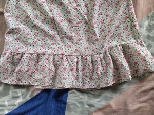 Floral Print Ruffled dress