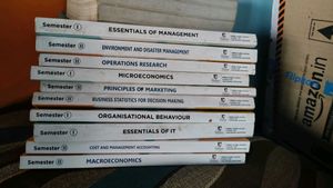 NMIMS Global Access Textbooks (Sem 1 & 2) - Brand
