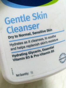 cetaphil 1 liter face wash dry to normal,sensetive