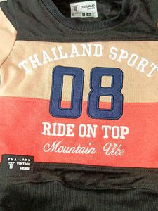 Thailand Junior, Full Sleeves, Boys Tshirt/Pullover