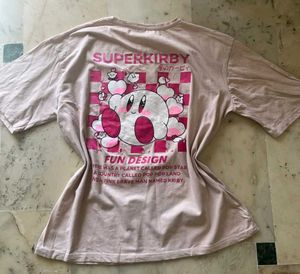 Cute Kirby Graphic T-Shirt