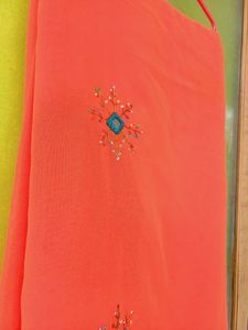 Orange Saree(Women)