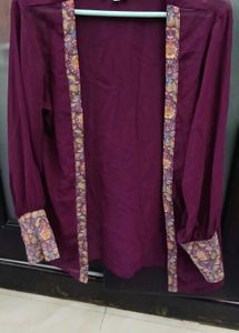 Embroidered Kurta Set with Palazzo - New