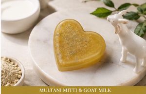Heart Shaped Soap Bars Set