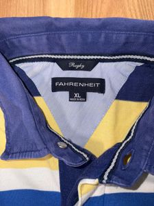 Fahrenheit Classic Striped Polo Shirt