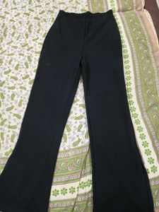 Black Flared Pants