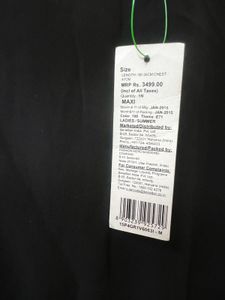 Elegant Black Pleated Ankle-Length Maxi Dress