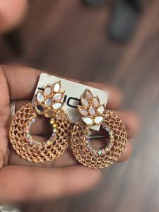 Elegant Rose Gold Hoop Earrings