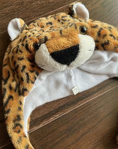 Leopard Animal Hat with Ear Flaps