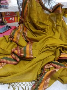 Elegant Yellow Saree