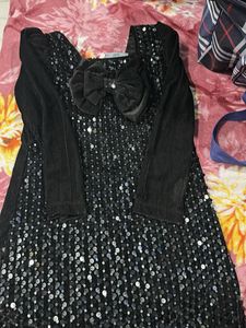 black party wear dress for kids