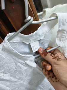 H&amp;M Sheer Floral Mini Dress