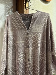 Chic Printed Kurta Set Tunic