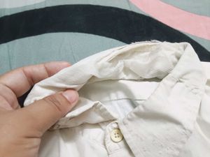 White Kurta Set