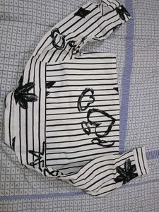 Striped Crop Top