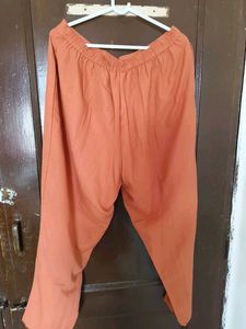 Kalini Brand -Elegant Rust Kurta with Embroidery