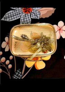 Elegant Gold Clutch Bag with Embellishments