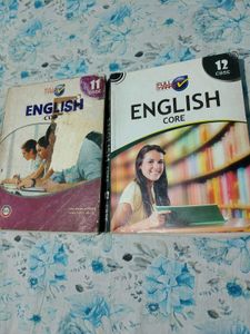 English Core Class 11 & 12 Books