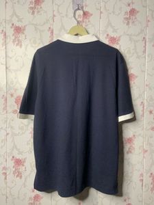 Stylish Two-Tone Polo Shirt