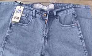 Zara Light Blue Jeans