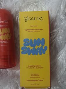 Gleamzy Sun Sway Light Watery Sunscreen