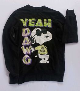 Peanuts Snoopy "Yeah Dawg" Graphic Sweatshirt