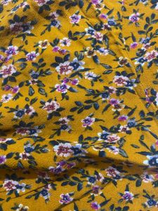 Wild Fable Floral Cinched Crop Top