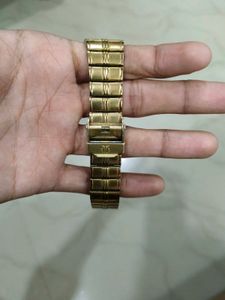 Titan Gold-Tone Classic Watch