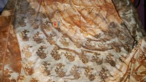 Vintage Floral Fabric Bed Sheet