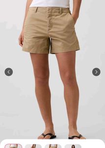 Beige Cotton Chino Shorts – Classic GAP