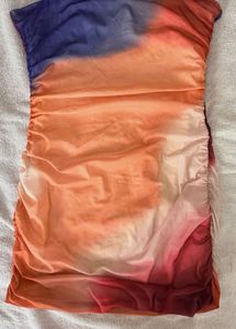 Tie-Dye Bodycon Mini Dress