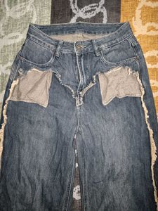 🇹🇭Wide Leg Denim Jeans