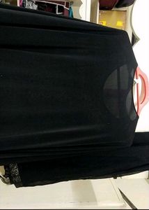 Elegant Black Abaya Gown