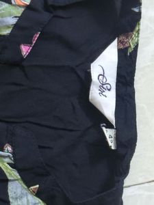 Chic Black Floral Midi Dress