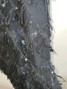 💥Shein Party Wear Sparkly Black Sleeveless Dress