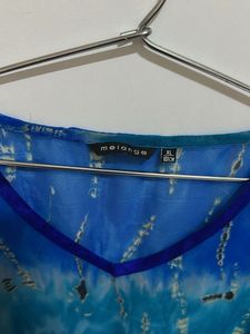 Bohemian Tie-Dye Kaftan Top