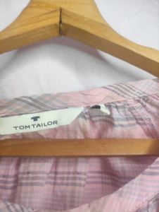 Pink Plaid Button-Up Top LR-2